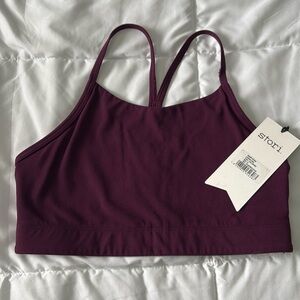New Stori Legend Sports Bra Size 6 Mulberry